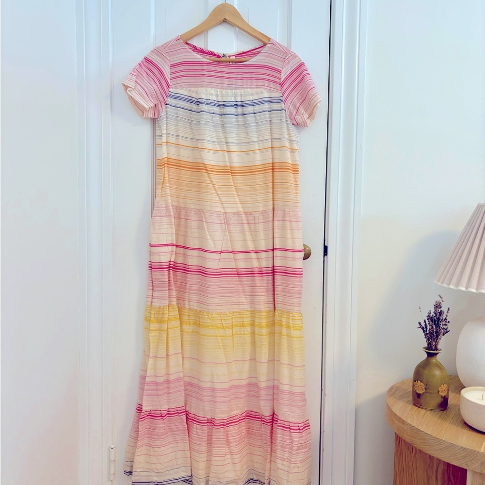Anthropologie Merida Tiered Maxi Dress